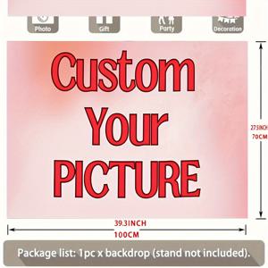 TEMU 축하 행사를 위한 빨간색 그라데이션 배경의 맞춤형 배너 1개, 기념일 및 생일 맞춤 제작 가능, 가정, 사무실, 카페, 레스토랑, 클럽 및 차고에서 실내 및 실외 사용을 위한 폴리에스터 재질, 전원 불필요