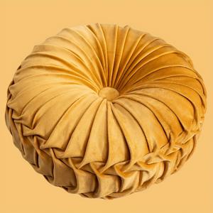 TEMU 1개 원형 우아한 북유럽 스타일 휠 베개, 폴리에스터 소파 쿠션 (베이 윈도우용), 다용도 홈 데코, 부드럽고 통기성 좋음, 사계절용, 손세탁, 지퍼 잠금, 침실 소파에 적합, 무지, 200-250g/㎡, 편안한 안감|소파|쇼파쿠션