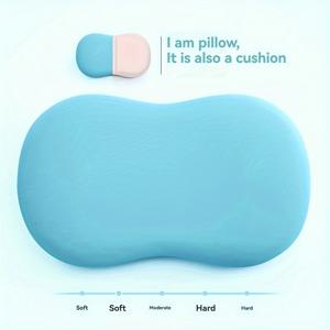 TEMU 부드럽고 편안한 메모리폼 슬로우 리바운드 베개/쿠션, 사무실 낮잠, 침실 등에 적합|목베개