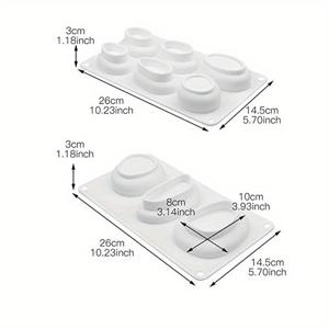 TEMU 2개 다중 캐비티 창의적인 자갈 실리콘 비누 몰드, 돌 모양 캔들 레진 석고 몰드, DIY 공예 도구, 수제 선물, 홈 데코