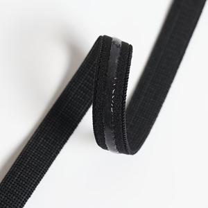 TEMU 5/10 Code 블랙 앤 화이트 1CM 에폭시 미끄럼 방지 테이프, 폴리에스터 탄성 밴드, 고탄성 원단 미끄럼 방지 숄더 스트랩