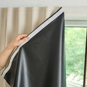 TEMU 1개 100% 커튼, 침실용 접착식 커튼, 임시 커튼, 쉬운 설치, 주방 커튼 및 창문 커튼에 적합|패션