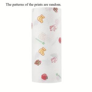 TEMU 1롤 크리스마스 테마 주방용 페이퍼 타월 - 흡수력 강화, 오일 방지, 두꺼운 건/습 사용 가능 - 트리와 선물, 스타킹 장식, 디스펜서 친화적 디자인, 홈 클리닝, 시즌 필수품