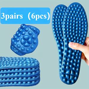 TEMU 6개/3쌍 마사지 깔창, 발 마사지 패드, 반사학적 발 마사지기