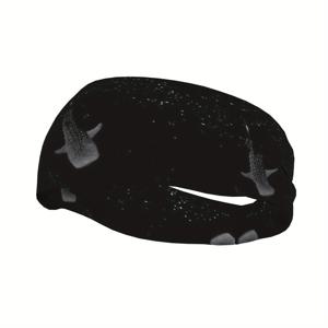 TEMU 고래상어 S1 스포츠 헤어밴드 흡습 운동용 헤어 액세서리