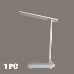 TEMU 스마트 LED 터치 조광 데스크 램프, 휴대용 접이식 디자인, USB 충전, 기숙사·침실·학습 공간에서 독서 및 공부에 최적화!!