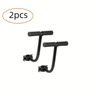 TEMU 자전거 등받이 안전 팔걸이 2개 세트, 산악 및 로드 바이크 핸들바에 적합, 편안함을 위한 디자인, 뒷좌석을 위한 안전한 그립 특징