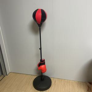 TEMU 완벽한 스탠딩 펀치 스피드 볼 세트 (장갑 & 공기 펌프 포함) - 홈짐용 스탠딩 반응 훈련기, 성인용 - 코디네이션, 스피드, 릴랙스를 위한 복싱 게임, 크리스마스/할로윈 선물 추천