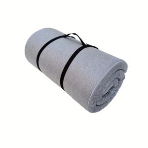 TEMU 1인용 휴대용 메모리폼 캠핑 매트 | 접이식 백팩 여행 침대, 하이킹 및 캠핑에 적합, 폴리에스터 소재