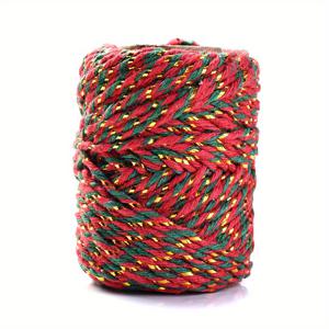 TEMU 1롤, 787.4인치 골든 레드 그린 2mm 두께 크리스마스 트윈, 선물 포장, DIY 공예, 홈 데코, 가드닝, 부케 리본, 꽃 포장지, 공예 용품, 패브릭, 수제 웨딩 부케 재료, 선물 포장 재료, 케이크 리본, 웨딩 데코, 파티 데코, 선물 데코