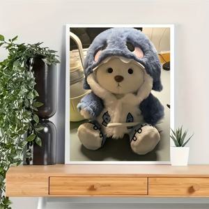 TEMU 프레임 없는 성인용 페인팅 세트입니다. 귀여운 곰돌이 테마로 부활절을 즐겁게 만들어 줍니다. 이 페인팅은 풀 라운드 를 사용하고 숫자로 그림 그리기용으로 디자인되었습니다. 완벽한 도구 세트가 함께 제공되며 초보자에게 적합합니다.