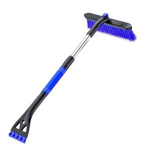 TEMU 자동차 눈솔, 눈삽, 눈청소기, 자동차 얼음제거기, 윈드실드 제설 및 제빙솔, 눈제거기, 겨울 눈제거 도구, 멀티펑셔널 텔레스코픽 눈삽 세트, 자동차 액세서리, 겨울 눈제거 도구 키트