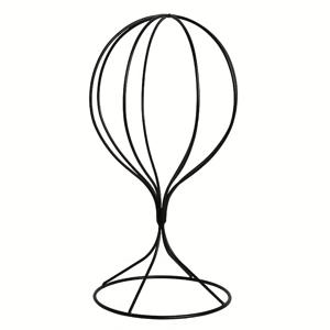 TEMU 2단 고하중 금속 모자 진열대, 상업용 및 가정용 - 다용도 고리/선반이 있는 독립형 블랙 철제 모자 걸이대, 소매점, 사무실, 가정용 모자 보관함 - 공간 절약형 홀더