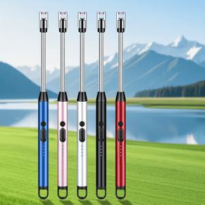 TEMU 멀티컬러 5개 세트 USB 전자 라이터, 고속 충전 리튬 배터리 장착, 170mAh 대용량, 휴대용 점화기. 캠핑, 바베큐, 주방용, 캔들, 가스레인지, 실내/야외 활동 및 야외 모험을 위한 비상용으로 이상적