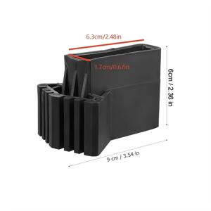 TEMU 4개 알루미늄 합금 연장 사다리 | 미끄럼 방지 발 패드 및 균형 바가 있는 다기능 접이식 엔지니어링 사다리