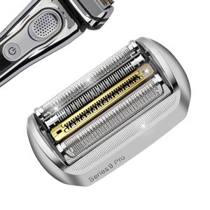 TEMU 2025년형 업그레이드 시리즈 9 프로 교체용 면도기 헤드 | 9290cc/9291cc/9370cc/9376cc/9293s/9260s/9295cc/9385cc 호환 | 끈적임 없는 초저소음 전기 면도기 액세서리, 스테인리스 스틸, 모든 계절에 적합