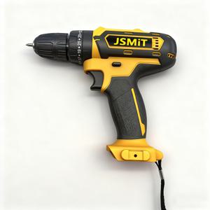 TEMU JSMiT무선전동드릴 , 25피스 키리스 척 포함,내장형 LED -최대 토크 45Nm, 3단 속도,21V 임팩트드릴 전동드릴/드라이버가정용전동드라이버