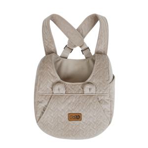 TEMU PET FANG FANG 고양이 & 강아지 백팩, 가벼운 보온 애완동물 캐리어, 귀여운 퀼팅 숄더백, 야외 여행용, 편안하고 휴대 가능, 일상 사용에 이상적, 부드럽고 피부 친화적, 디자인