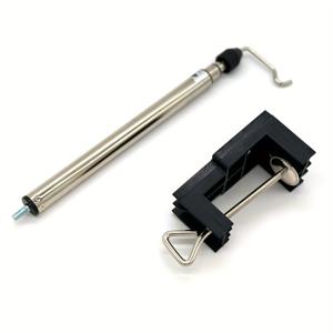 TEMU 1pc 360도 회전 그라인더 스탠드 액세서리, 미니 드릴 유연한 샤프트, 클램프-온 스틸 전기 그라인딩 부속품 홀더 행거