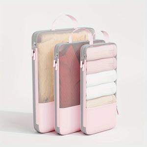 TEMU 의류용 쓰리피스 슈트, 여행용 쓰리피스 슈트, 수하물용 쓰리피스 슈트, 휴대용 여행용 쓰리피스 슈트