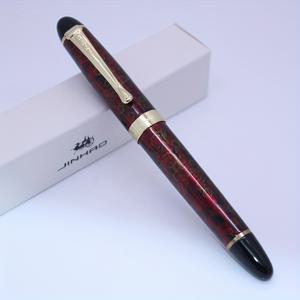 TEMU JINHAO 450 펜 1개입 (18K 금도금 팁), 캘리그라피 및 필기용으로 적합, 메탈 재질, 이리듐 잉크 사용, 사무실 및 학교 사용에 이상적