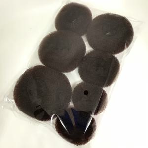 TEMU 7피스 세트, 4가지 사이즈 도넛 헤어스타일링 도구, 꽃봉오리 스타일링 툴 세트, 모든 머리 타입에 적합한 헤어 번 메이커