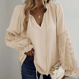 TEMU 타겟 롱 슬리브 탑 D021