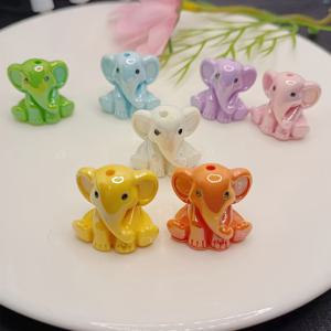 TEMU 4/7개 레진 코끼리 비즈 장식용, 휴대폰 체인 및 펜 등에 적합, 창의적인 3D 디자인, 축제 선물로 완벽