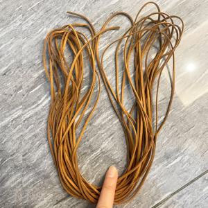 TEMU 인조 가죽 레이스, 커피 브라운 스웨이드 코드, 2.6mm 코드, 10m 코드, 100야드 코드, DIY 팔찌, DIY 목걸이, 비즈 공예, 주얼리 제작, 비즈 코드, 비즈 실