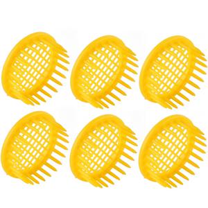 TEMU 6개입 여왕벌 급식함, ABS 여왕벌 케이지 양봉 상자, 양봉 장비, 양봉가를 위한 야외 양봉 도구