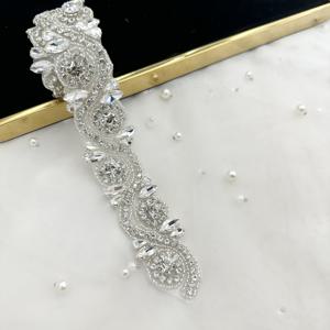 TEMU 7*15 은색 타원형 인조 유리 라인스톤, 핸드 세wing 비즈용, 여성 의류 추가용 접착 패치