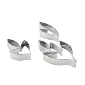 TEMU EMRCOOKIE 전문가용 모란잎 케이크 장식 몰드 - 스테인리스 스틸 꽃꽃 베이킹 도구, 정밀 커팅 에지로 설탕 꽃 만들기, 웨딩, 크리스마스, 생일 케이크용 - 식품 등급, 세척 쉬움, 홈 & 프로페셔널 베이커를 위한 완벽한 선택, 섬세한 디테일, 안전 소재, 페이스트리 액세서리