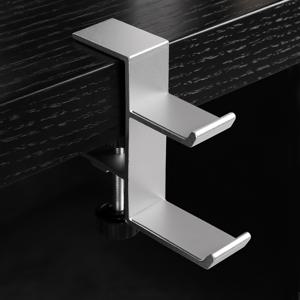 TEMU 알루미늄 합금 헤드폰 후크 | 게이밍 카페용 튼튼한 다기능 메탈 데스크탑 클립 홀더