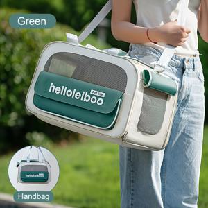 TEMU 대형 공간 애완동물 수송 가방 - 휴대용, 통기성, 스트레스 없는 고양이 및 소형 개 수송 가방, 지퍼 클로저, 내구성 있는 손잡이 및 메쉬 창, 여행 및 야외 활동에 이상적, 애완동물 수송 가방|통기성 애완동물 수송 가방|지퍼 클로저, 애완동물 여행 수송 가방