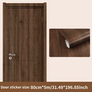 TEMU 완두색 우드 그레인 자체 접착 벽지 롤, 풀 시트 적용에 적합, 알루미늄 포일 뒷면 재질, 방수 및 얼룩 방지, 설치 및 청소 용이, 사이즈 맞춤 재단 가능, 우드 스타일