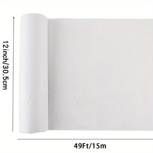 TEMU 재봉용 부직포 interfacing, 세탁 가능한 폴리에스터에 적합, 의류 및 가방에 이상적.