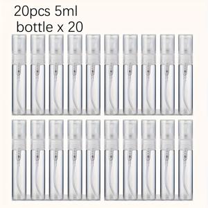 TEMU 향수, 방수 기능이 있는 2ml, 3ml, 5ml, 10ml 사이즈로 제공되는 20개 소형 유리 스프레이 병 세트입니다. 여행용으로 이상적이며 향수 및 에센셜 오일에 적합합니다.|오일스프레이