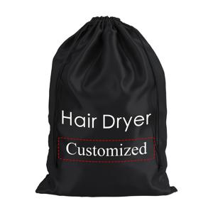 TEMU 1개 DeeJey 맞춤형 헤어드라이어 여행 가방 - 모든 헤어 도구용 개인화 디자인 먼지 방지 새틴 드로스트링 파우치, 체육관/호텔/가정용 (레드, 핑크, 퍼플, 블랙), 헤어드라이어 홀더, 우아한 보관 솔루션, 안전한 수납 디자인, 컴팩트 정리함, 매끄러운 질감, 뷰티 전문가를 위한