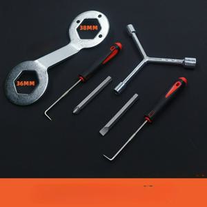 TEMU 1 세트 웨이브 휠 세탁기 분해 도구 키트, 내부 드럼 청소 액세서리, 렌치 풀 후크 대형 크로스, 가정용 DIY에 필수적|드럼세탁기