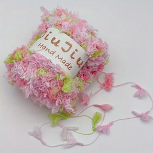 TEMU 1개 특별한 물고기꼬리 실, 가방용 혼합실, 노트북 액세서리 실, 혼합실, 꽃무늬 실, DIY 수제 모자 스카프 가방 뜨개질 코바늘 실뭉치