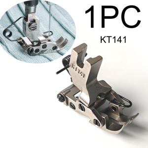 TEMU KT141 플랫 카 두꺼운 소재 산업용 재봉틀 프레서 풋, 앞뒤 인터랙티브 솔기 프레스터 풋 재봉틀 액세서리