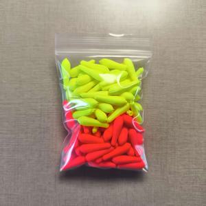 TEMU 50개 초경량 폼 낚시 플로트 테일 - 안티포그, 긴 시야, 선명한 레드 색상으로 가시성 향상 - 내구성 강한 낚시 액세서리 & 장비