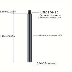 TEMU 2개 세트 헤비듀티 알루미늄 합금 야외 램프 & 홀더 세트 (연장봉 & 가스통 브래킷 포함) - 조절 가능한 봉, 캠핑, 낚시, 촬영 장비, 호환 (1/4