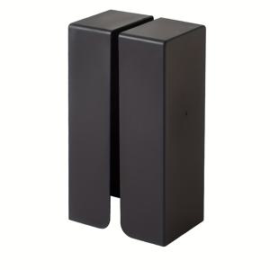 TEMU 벽걸이 티슈 박스 홀더 - 현대적인 공간 절약형 수직/수평 롤 디스펜서, 광택 플라스틱 하우징, 욕실, 주방, 거실에 적합 - 설치, 화장지 및 냅킨 롤 보관