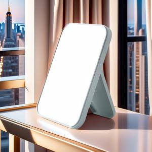 TEMU 고화질 미러 데스크탑 메이크업 화장대 – 기숙사, 침실, 욕실용. 필수 여행 동반자. 완벽한 선물 아이디어: 스승의 날/새해/크리스마스/발렌타인데이/생일/졸업식 (사계절 사용 가능)