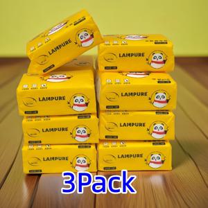 TEMU 총 540매, 3개입, 순수 펄프 및 목재 펄프 종이 타월, 가족용 세트, 종이 타월, 밝은 베이지 피부 친화적이고 편안함, 3중 구조, 물에 쉽게 찢어지지 않음, 닦아도 잔여물 없음