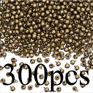 TEMU 빈티지 벨 공예 벨 - DIY 제작, 크리스마스 장식, 목걸이 & 팔찌 참, 결혼식/파티 선물용 앤티크 브론즈 합금 벨 - 내구성 있는 벨 링 액세서리 (No /)