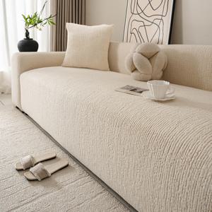 TEMU 2개 세트, INS 스타일 노르딕 고급 다크 그레이 쉐닐 텍스처 소파 커버. 포함: 소파 커버 1개 + 베개커버 1개 (45cm X 45cm). 웨이브 패턴 고탄력 풀커버 소파 슬립커버, 반려동물 친화적 소파 보호커버, 스크래치 방지, 사계절 사용 가능, 쉽게 탈부착 및 세탁 가능, 소파 리뉴얼에 이상적|쇼파커버|3인용쇼파