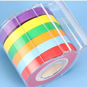 TEMU 테이프 디스펜서용 창의적인 커터, 접착 테이프 보관 상자. 모델 제작, 차량 스프레이 페인팅, 벽 아트, 미술용 색칠 용품으로 사용 가능