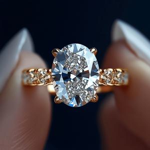 TEMU 반짝이는 약혼 반지, 타원형 합성 지르코니아 구리 웨딩 밴드와 함께, 빈티지 스타일로, 전화, 식사, 파티, 생일, 칵테일 이벤트에 완벽합니다.|반지